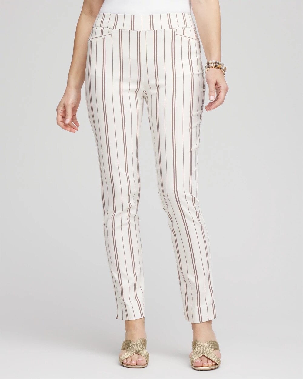 パンツ Chic Stripe Pants ohotoro chic stripe pants | OHOTORO